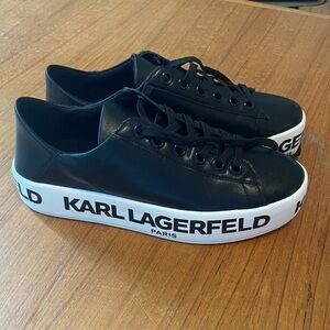 Karl Lagerfeld Paris Bella Sneakers Black 7.5